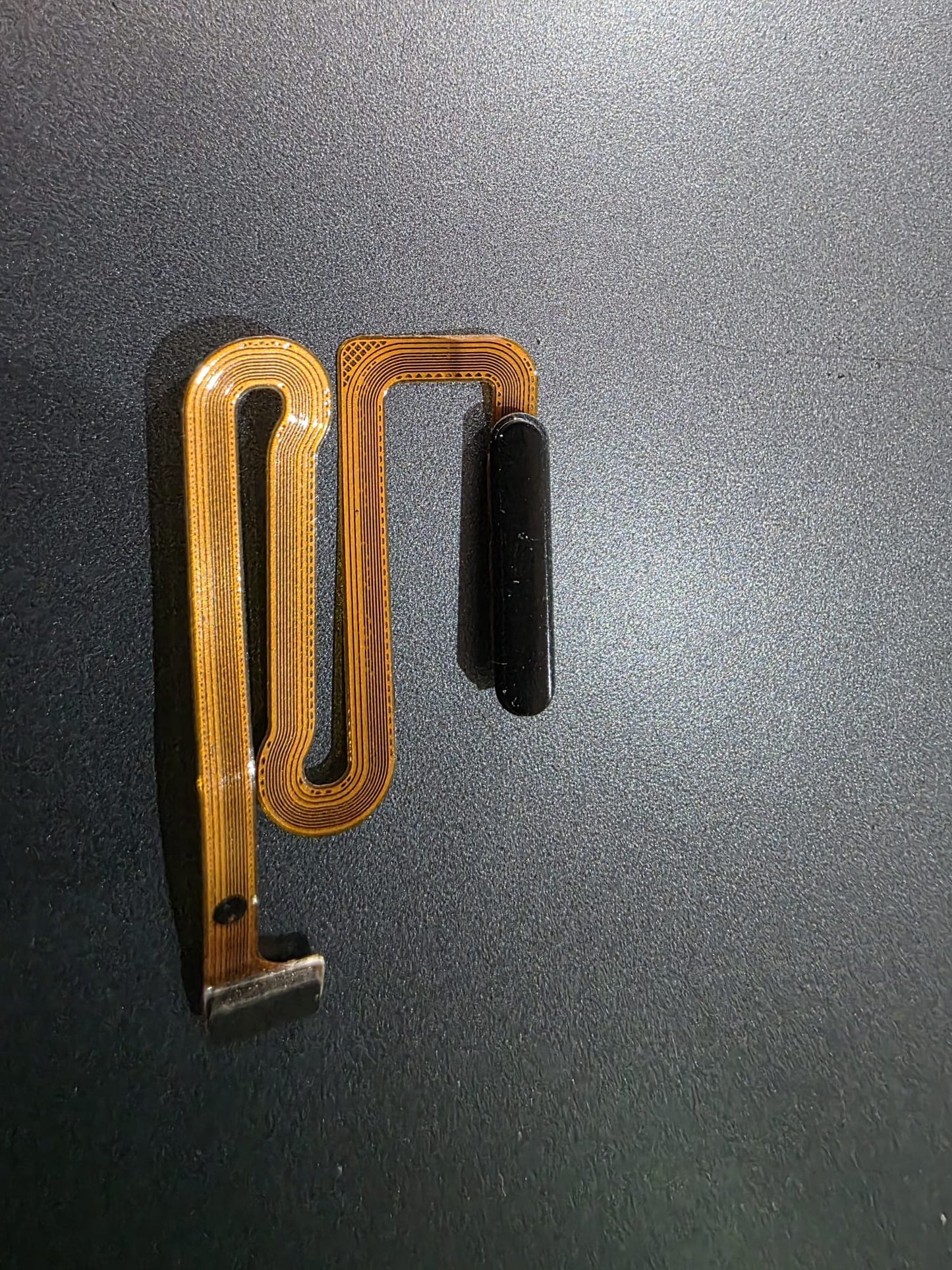 TASTO ON OFF + SENSORE IMPRONTA DIGITALE RICONDIZIONATO SAMSUNG GALAXY A04S NERO A047 (Nero)