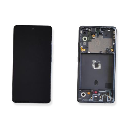 SM-A516 - A51 5G NERO LCD DISPLAY CON FRAME SAMSUNG SERVICE PACK ORIGINALE