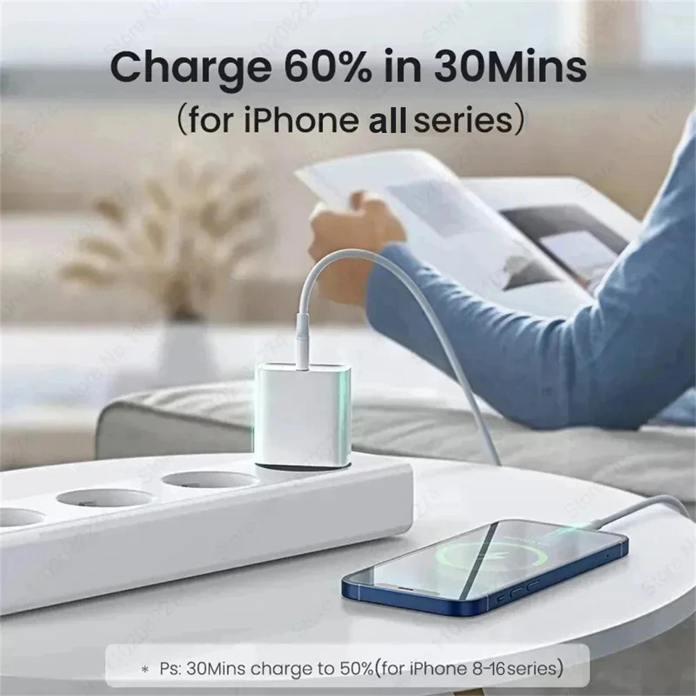 PD 40W carica rapida per 14 13 12 11 15 16 Pro Max  For iPhone 15 16 Plus