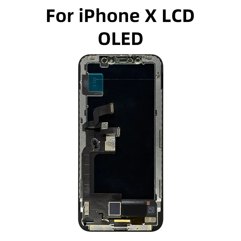 Display OLED / LCD Retina per iPhone - Schermo Completo con 3D Touch e Digitizer - Serie X, 11, 12, 13, 14, 15, 16