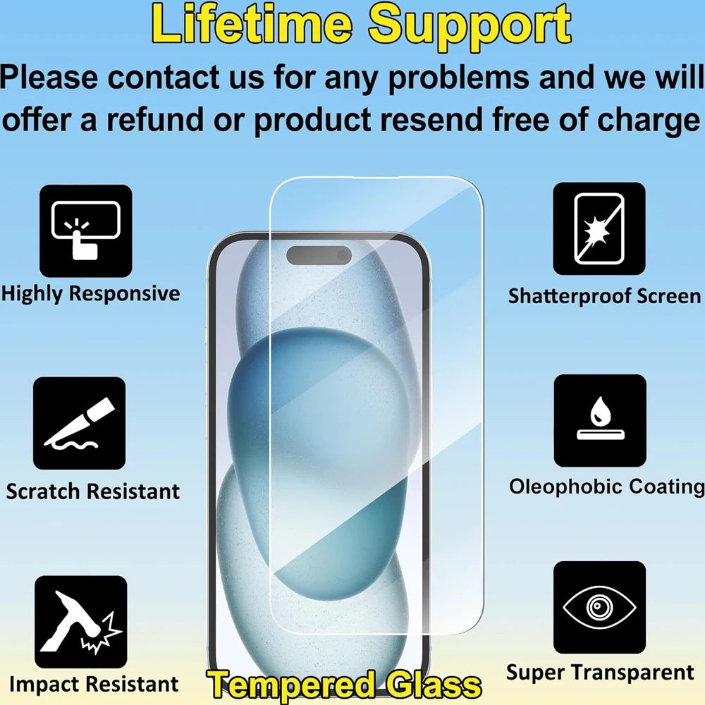 pellicole vetro temperato per iphone