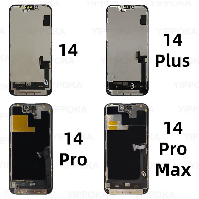 Display OLED / LCD Retina per iPhone - Schermo Completo con 3D Touch e Digitizer - Serie X, 11, 12, 13, 14, 15, 16