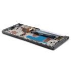 DISPLAY LCD OLED FRAME + TOUCH PER SAMSUNG GALAXY NOTE 20 ULTRA N985 N986 NERO
