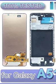 DISPLAY LCD PER SAMSUNG GALAXY A51 SM-A515 SM-A515F TOUCH SCREEN SCHERMO NERO